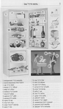 Розмовник в малюнках. Іврит. 750 слів — Яна Андрейцова, фото 7