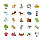 Відшукай і наклей. Наша ферма. Зображення №1