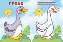 Упізнай і розфарбуй. Мишеня і півник. Зображення №3