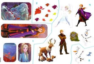 Disney. Малюй, шукай, клей. Крижане серце 2. Олаф і Свен — фото 10