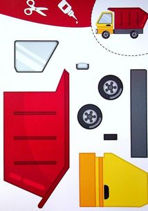 Вирізаємо та клеїмо. Машинки. Image №4