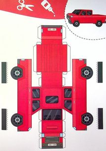Вирізаємо та клеїмо. Машинки. Image №9