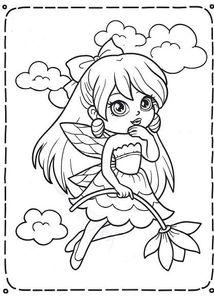 Розмальовка. Феєчки. Зображення №9