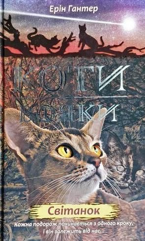 Обкладинка Коти-вояки. Нове пророцтво. Світанок. Книга 3
