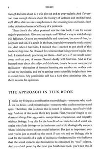 Behave. The biology of humans at our best and worst. Зображення №8
