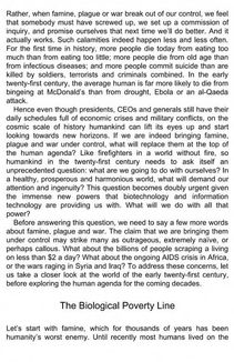 Homo deus. A brief history of tomorrow. Зображення №4