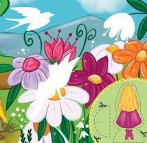 Казки по складах. Дюймовочка . Зображення №5