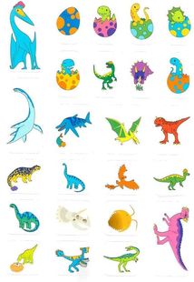 Чарівні фарби. Динозаврики. Image №6