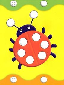 Розвивальні наліпки для малюків. Метелик. Image №5