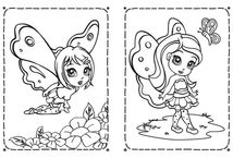 Розмальовка. Феєчки. Зображення №5