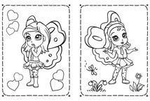 Розмальовка. Феєчки. Зображення №6