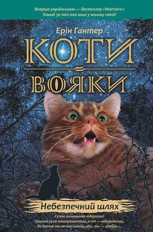 Обкладинка Коти-вояки. Небезпечний шлях