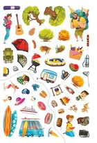 Перший віммельбух із наліпками. На відпочинку. 0+. Image №7