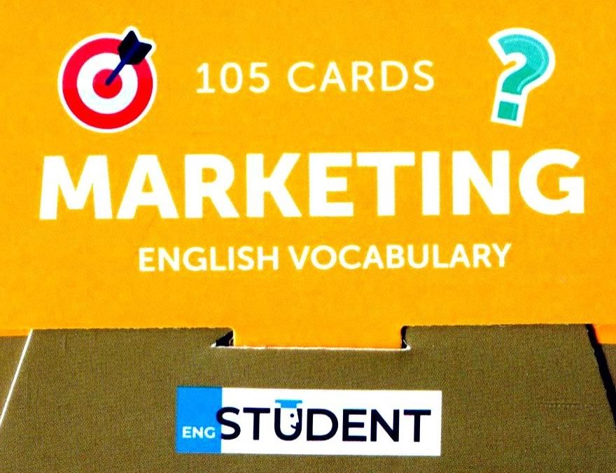 Картки для вивчення. Marketing English Vocabulary