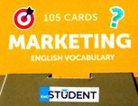Картки для вивчення. Marketing English Vocabulary