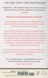 Behave. The biology of humans at our best and worst. Зображення №2