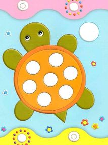 Розвивальні наліпки для малюків. Павич. Зображення №5