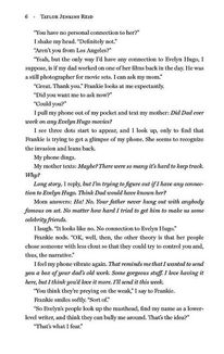 The seven husbands of Evelyn Hugo. Image №8