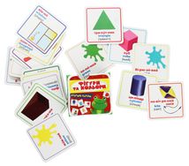 Розумні картки. Фігури та кольори 30 карток. Image №8