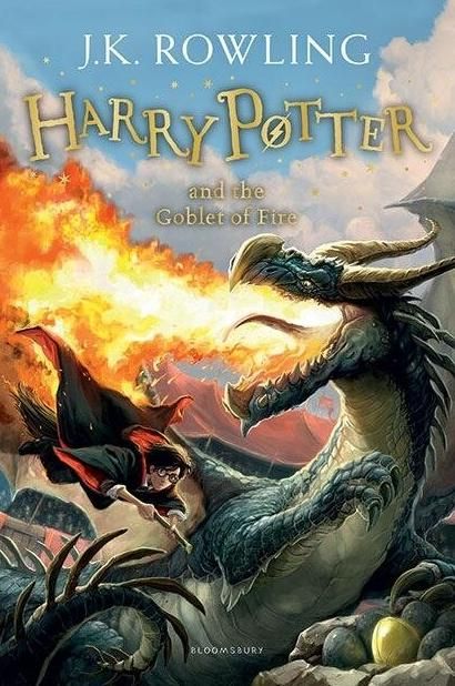 Обкладинка видання Harry Potter and the Goblet of Fire. Book 4