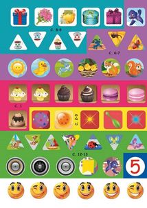 Нейробіка. Прописи-тренажер. Розвиток уваги та памʼяті. 100 нейроналіпок. Image №8