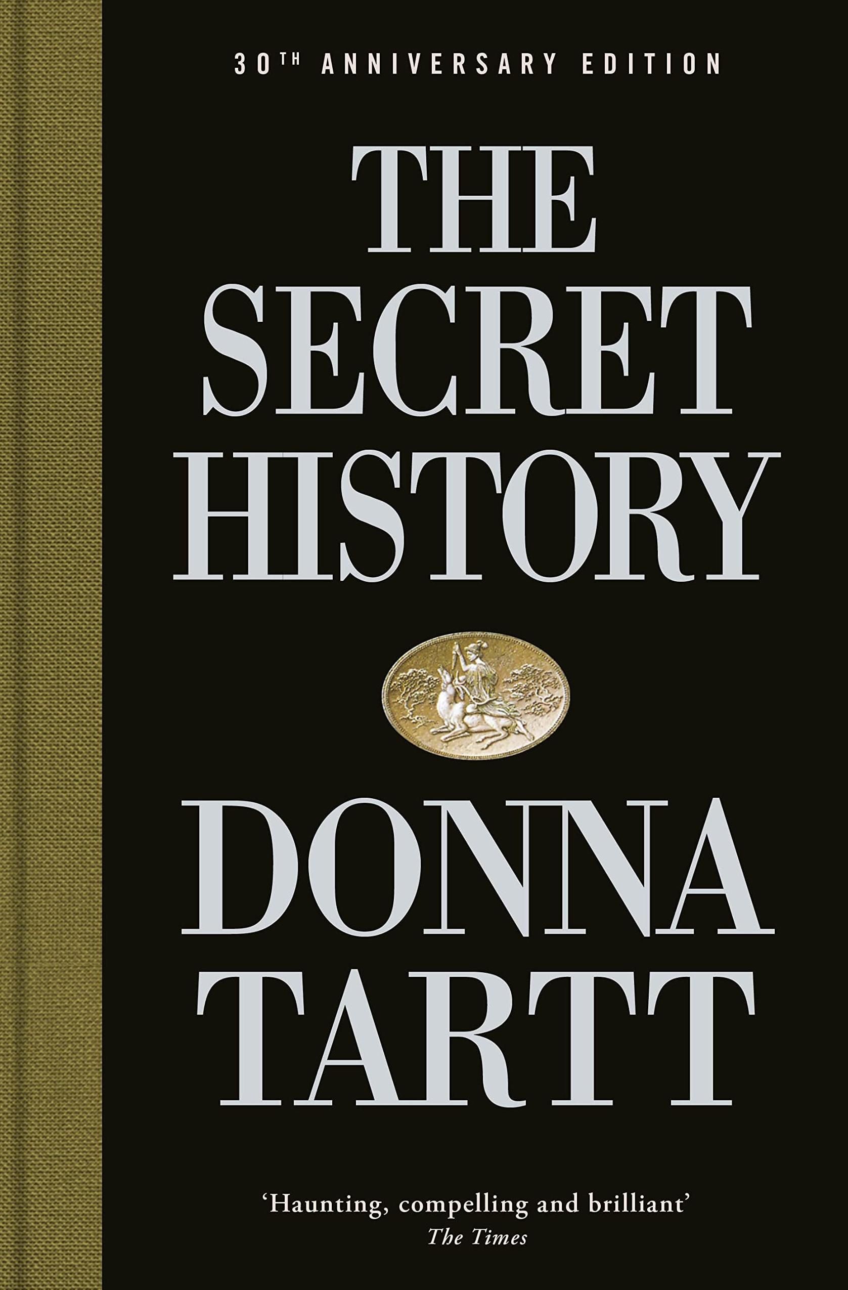 Обкладинка видання The secret history