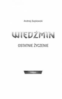 Відьмак. Останнє бажання. Книга 1. Зображення №3