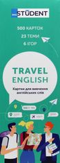 Картки для вивчення англійських слів. Travel English. 500 флеш