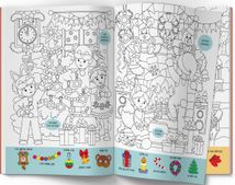 Віммельбух-розмальовка. Пори року. Image №2