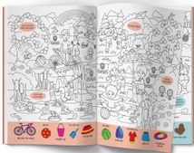 Віммельбух-розмальовка. Пори року. Image №6