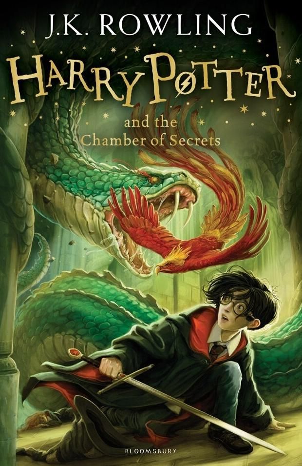 Обкладинка Harry Potter and the chamber of secrets. Book 2