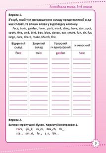 Репетитор. Англійська мова. Букви та звуки. Навички читання. 1-2 класи. Зображення №4