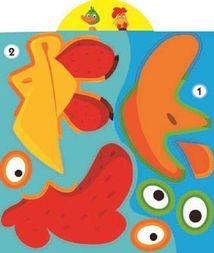 Грайка-розвивайка. Свійські Тварини. 57 великих наліпок. Image №7