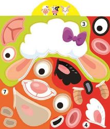 Грайка-розвивайка. Свійські Тварини. 57 великих наліпок. Image №8