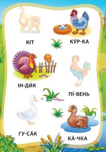 Я читаю по складах. Тварини. Книжка з наліпками. Image №2
