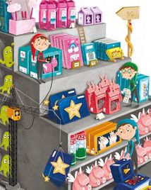 Малі гноми, мешканці великого супермаркету. Image №5