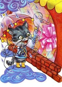 На добраніч! Свинка-балеринка. Вусатий Киць-киць. Зображення №4