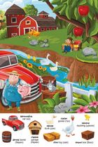 Перший віммельбух із наліпками. Ферма. Image №5