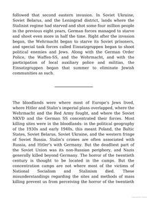 Bloodlands. Europe between Hitler and Stalin. Image №8