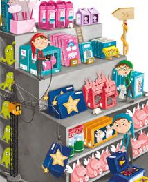 Малі гноми, мешканці великого супермаркету. Image №2