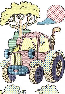 Великі водяні розмальовки. Техніка. 0+. Image №7