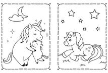 Розмальовка. Єдиноріжки. Зображення №2