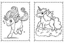 Розмальовка. Єдиноріжки. Зображення №4