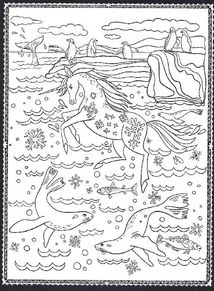 Розмальовка "Товариство Магічний єдиноріг". Image №9