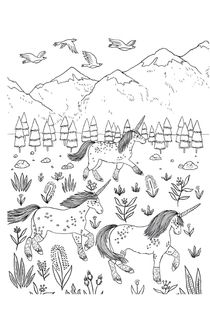 Розмальовка "Товариство Магічний єдиноріг". Image №6