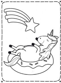 Розмальовка. Єдиноріжки. Зображення №8