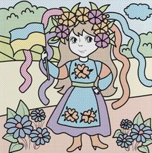 Патріотичні водяні розмальовки. Я — україночка! . Image №5