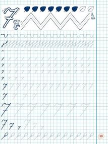 Перші прописи із завданнями. Математика. Учимося писати цифри правильно. Image №5