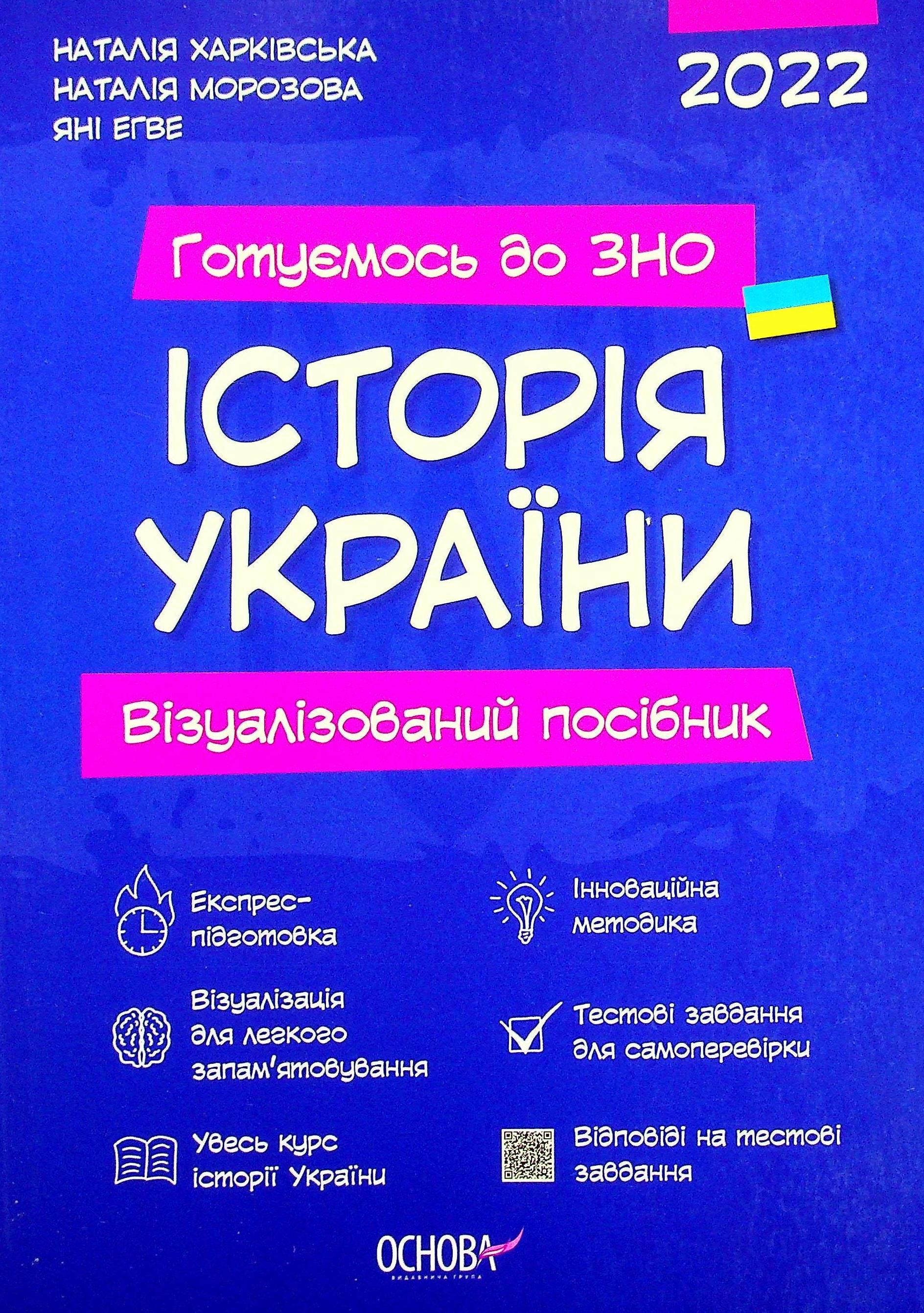 Книга Готуємось до ЗНО. Історія України. Візуалізований...
