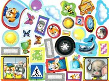 Подивись і наклей для малюків. Кошеня. Зображення №7